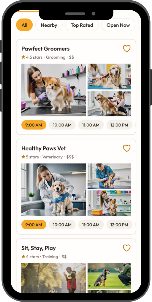 Buddy Pet Hub App Features